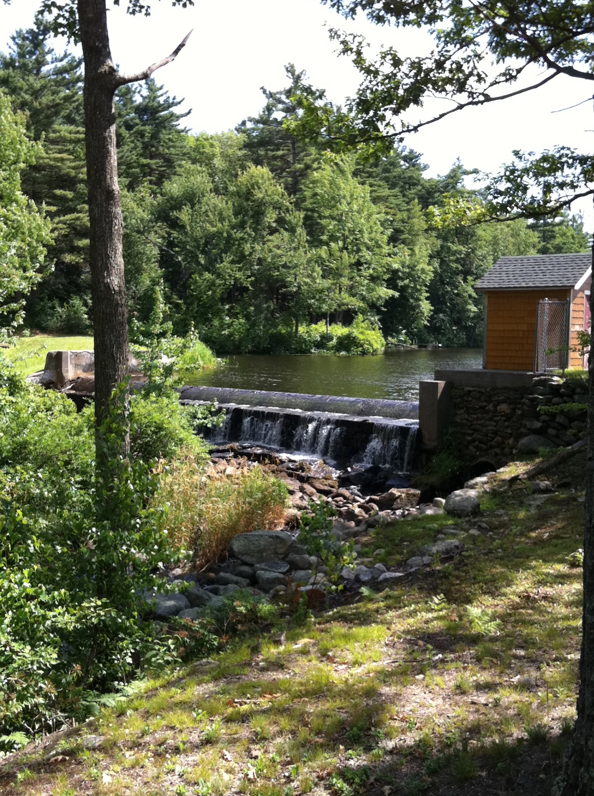 Falls, Round Meadow Pond – Westminster, Massachusetts